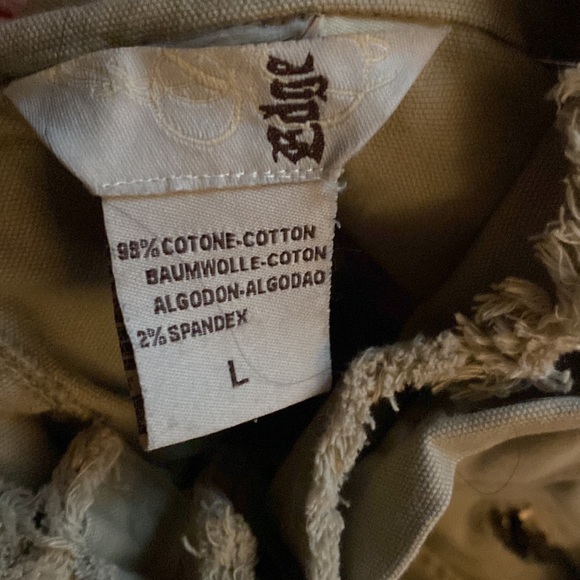 Kaki jacket very unique says Large more of a Medium size - Picture 6 of 7